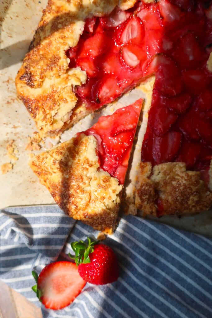 easy summer fruit galette