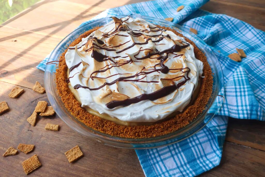 Golden Grahams pie