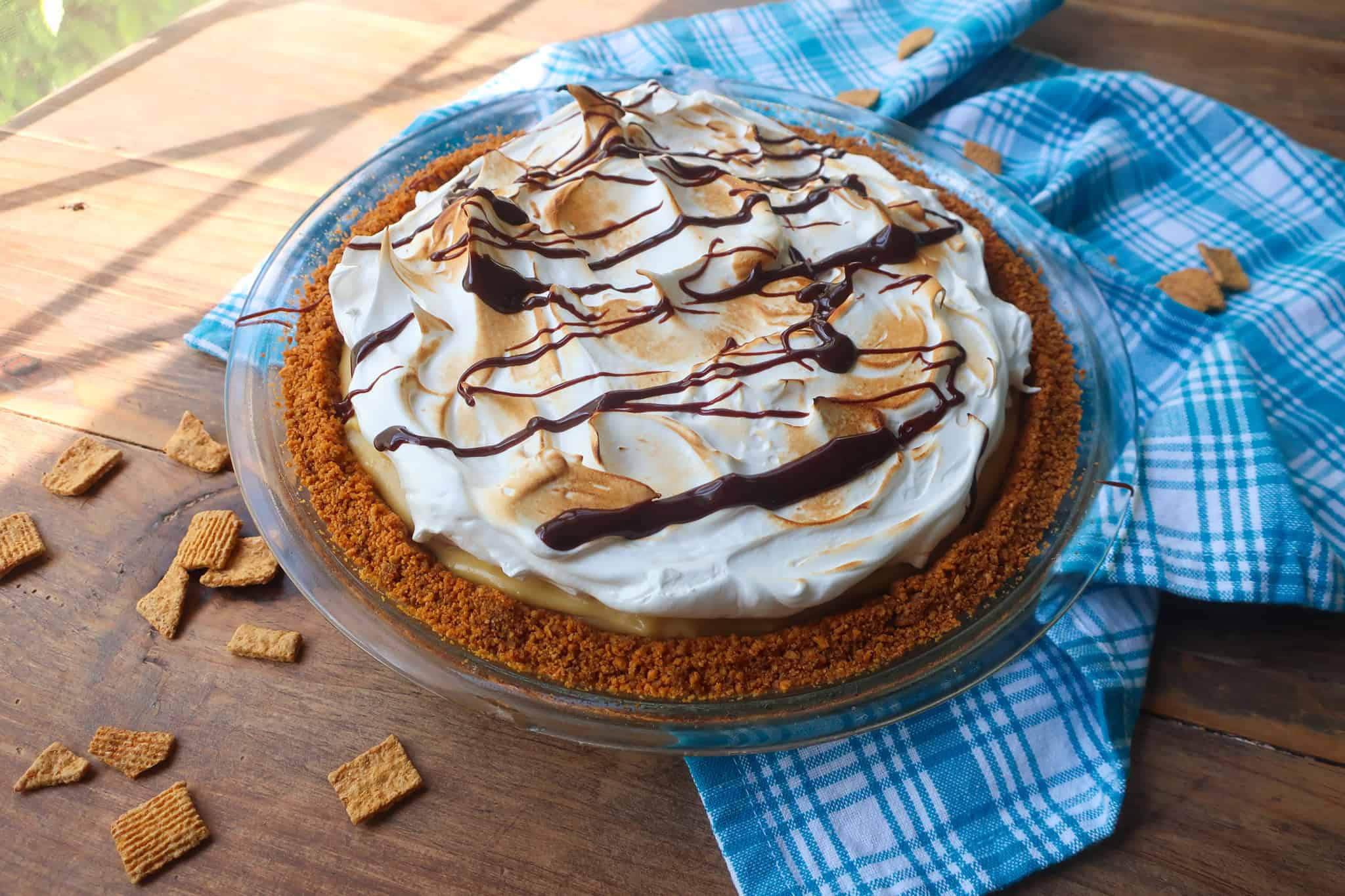 Golden Grahams pie
