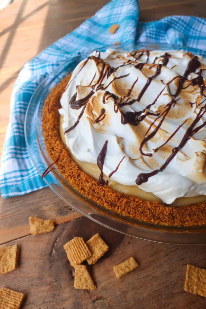 s'mores pie for the summer