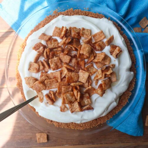 Cinnamon Toast Crunch pie