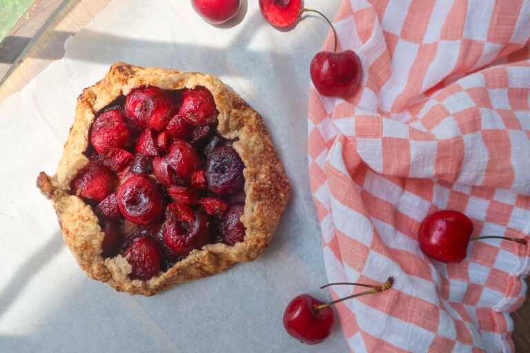 single serve cherry galette recipe