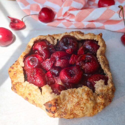 individual cherry pie
