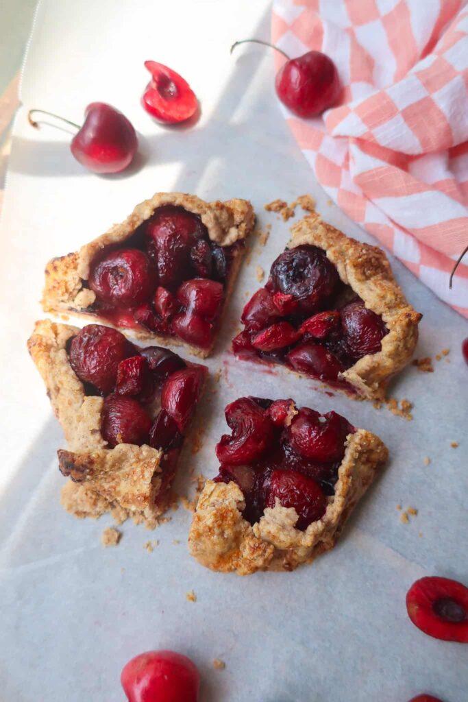 sliced single serve galette