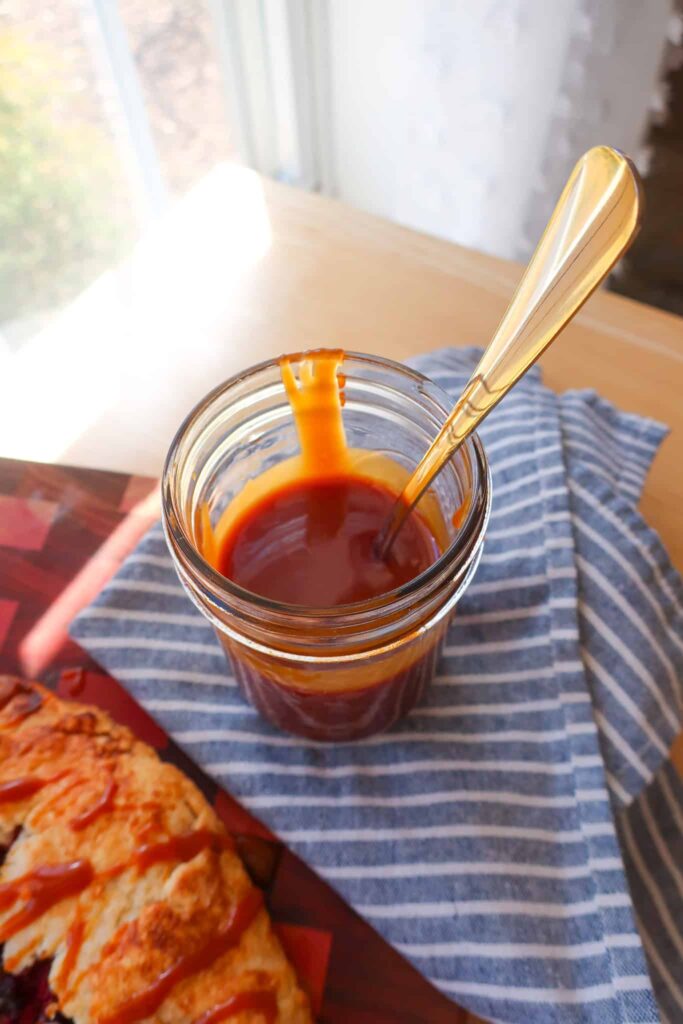 10 minute salted caramel sauce