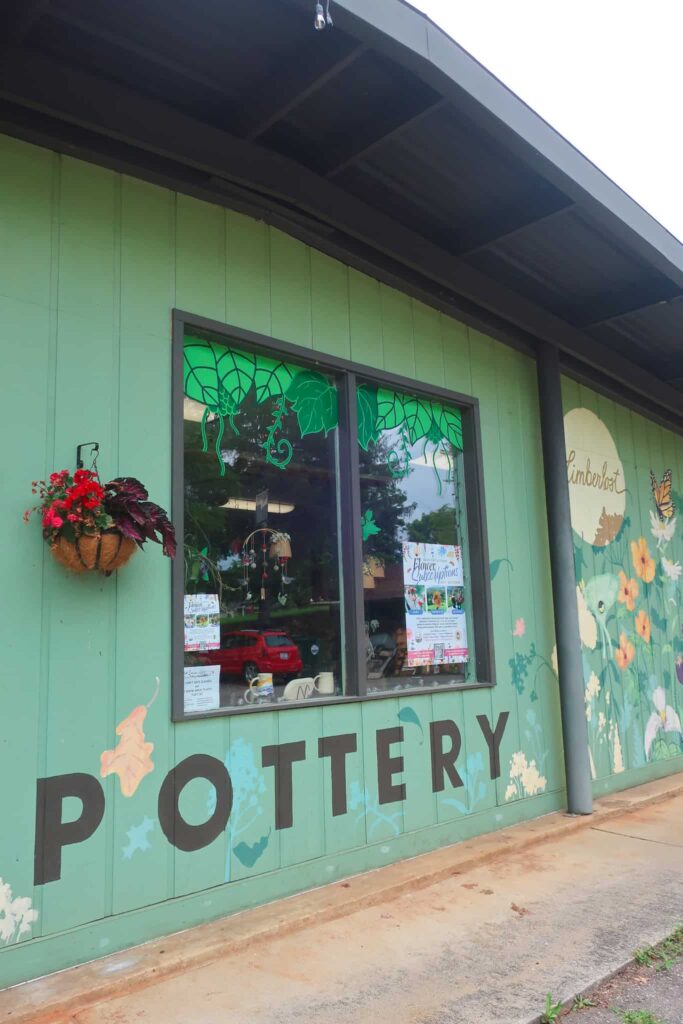 Female-owned pottery shop in NC