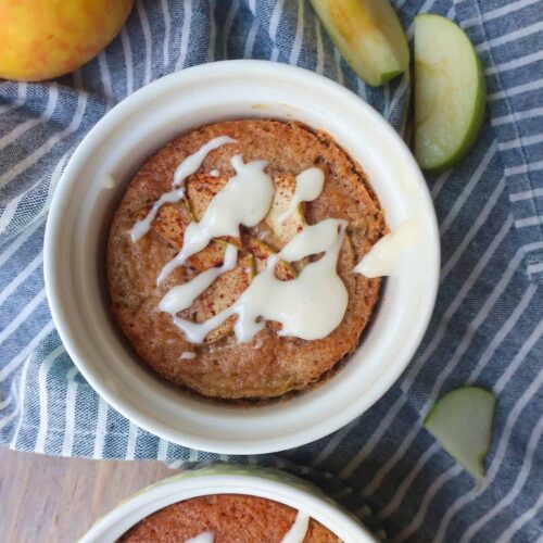 mini apple cake for fall