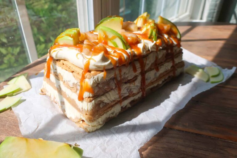 apple pie icebox cake