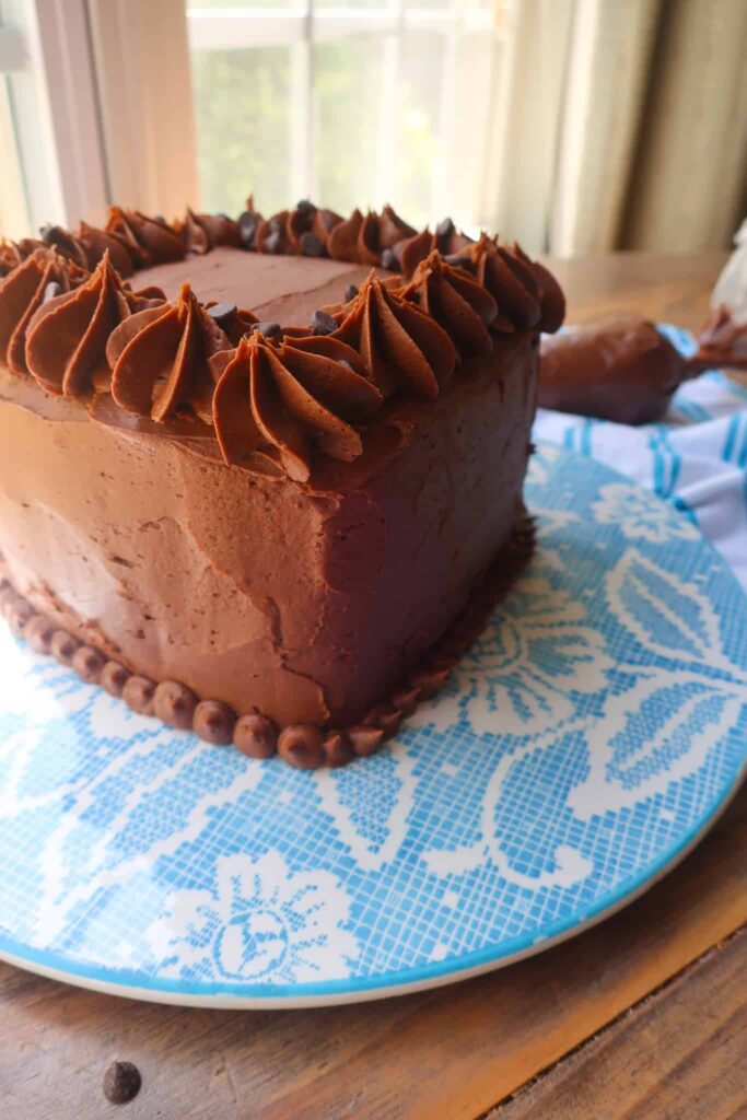 how to make a small chocolate cake