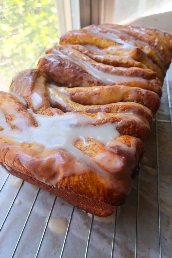 easy vanilla glaze for bread