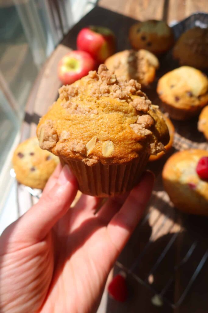 perfect pumpkin oat muffins at home